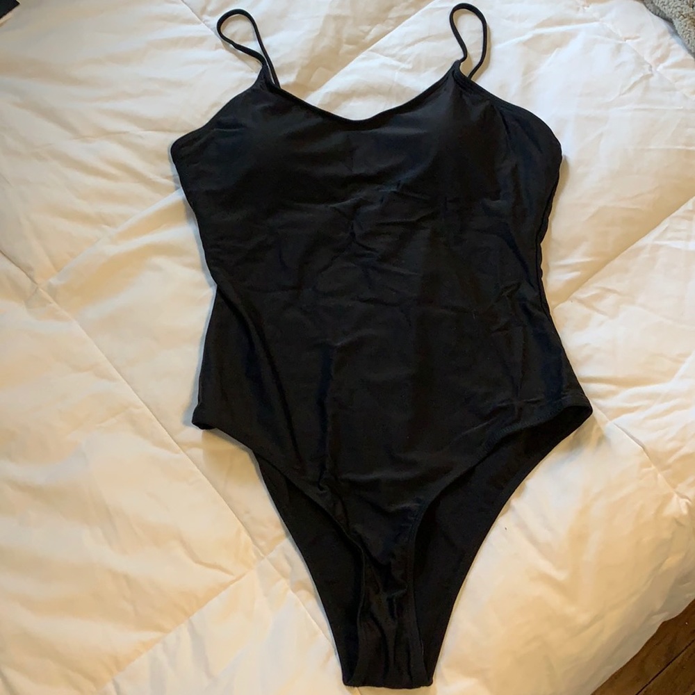 Black one piece